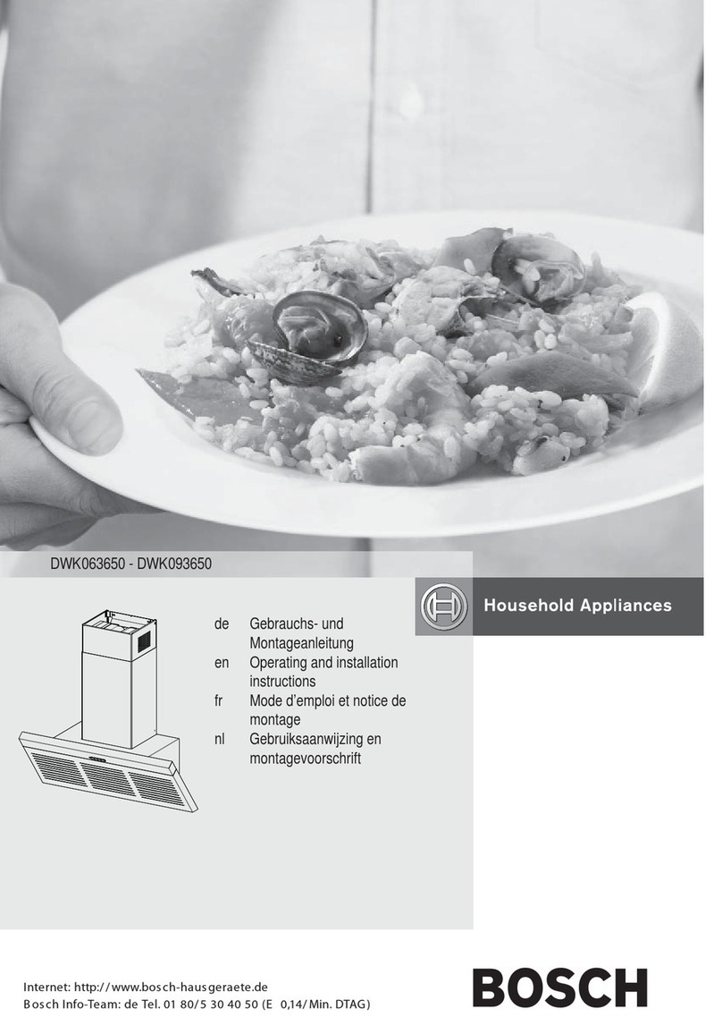 Bosch DWK093650 User manual