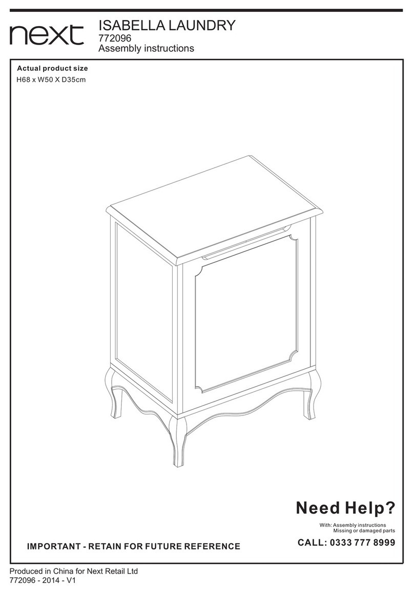 Next ISABELLA 772096 User manual