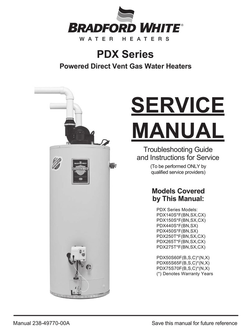Bradford White PDX Series User manual