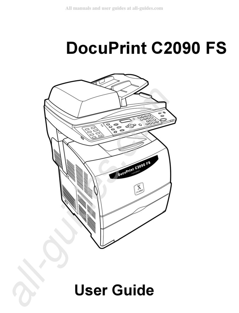 Fuji Xerox DocuPint C2090 FS User manual
