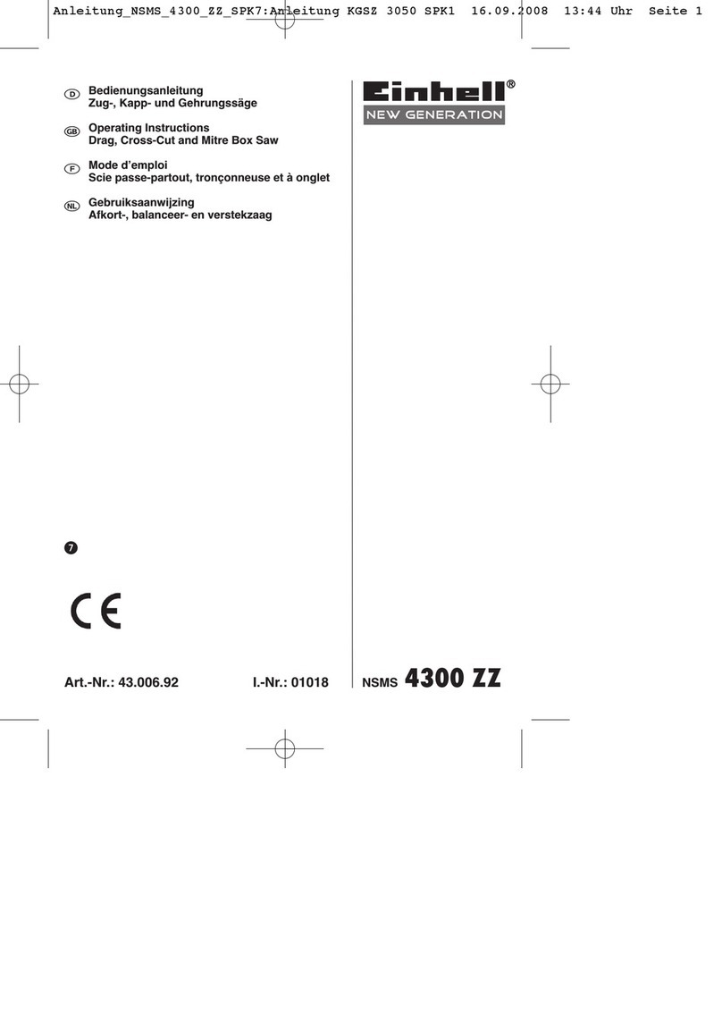 EINHELL 43.006.92 User manual