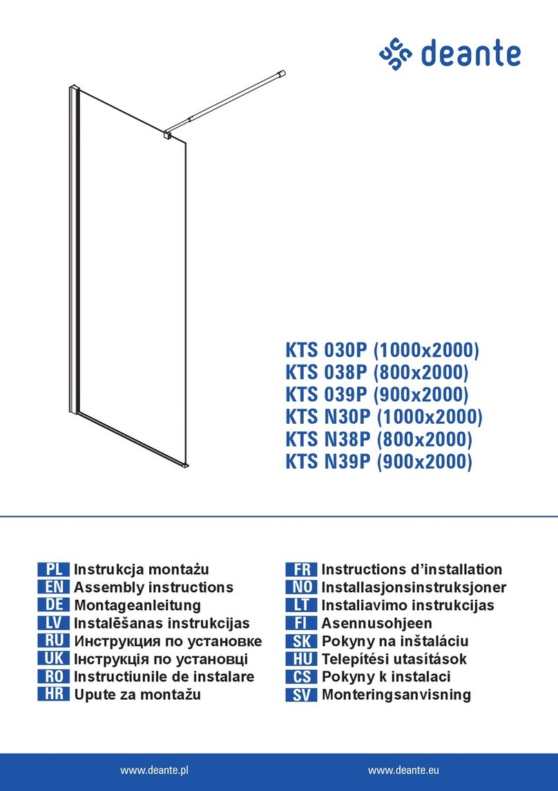 deante KTS 030P Assembly instructions