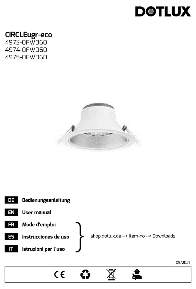 DOTLUX CIRCLEugr-eco user manual