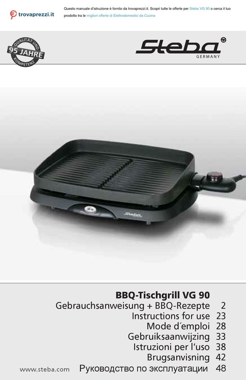 Steba VG 90 User manual