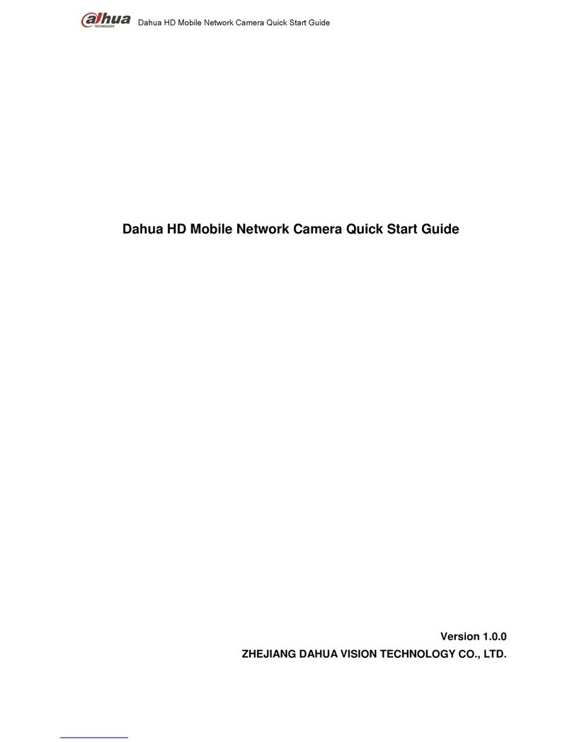 Dahua Technology IPC-MBW4231-AS/M12 User manual