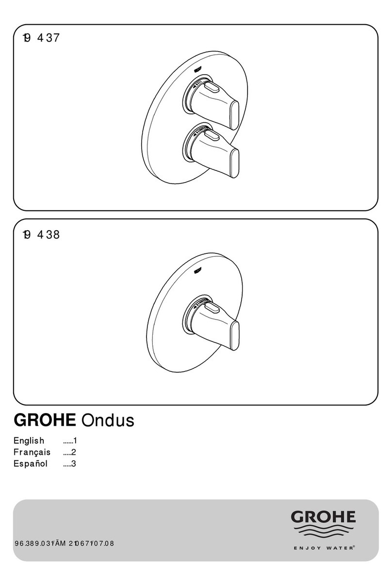 Grohe Ondus 19 438 manual Grohe Ondus 19 438 manual
