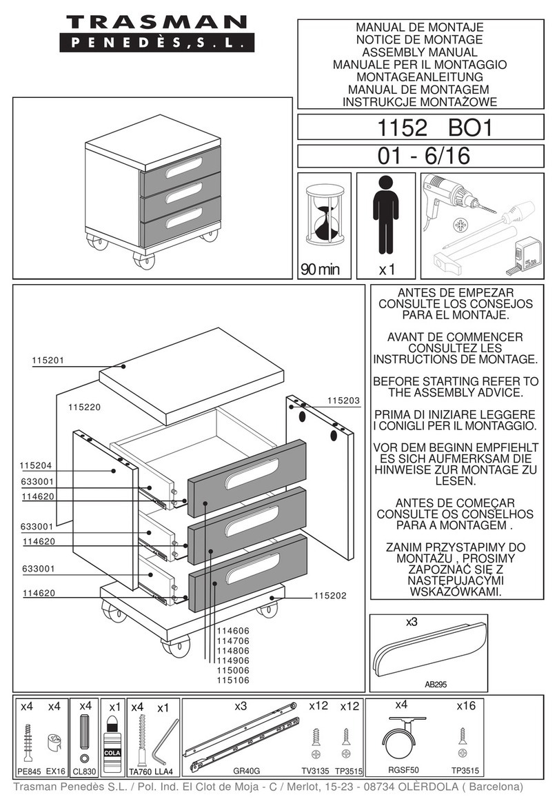 Trasman 1152 BO1 User manual