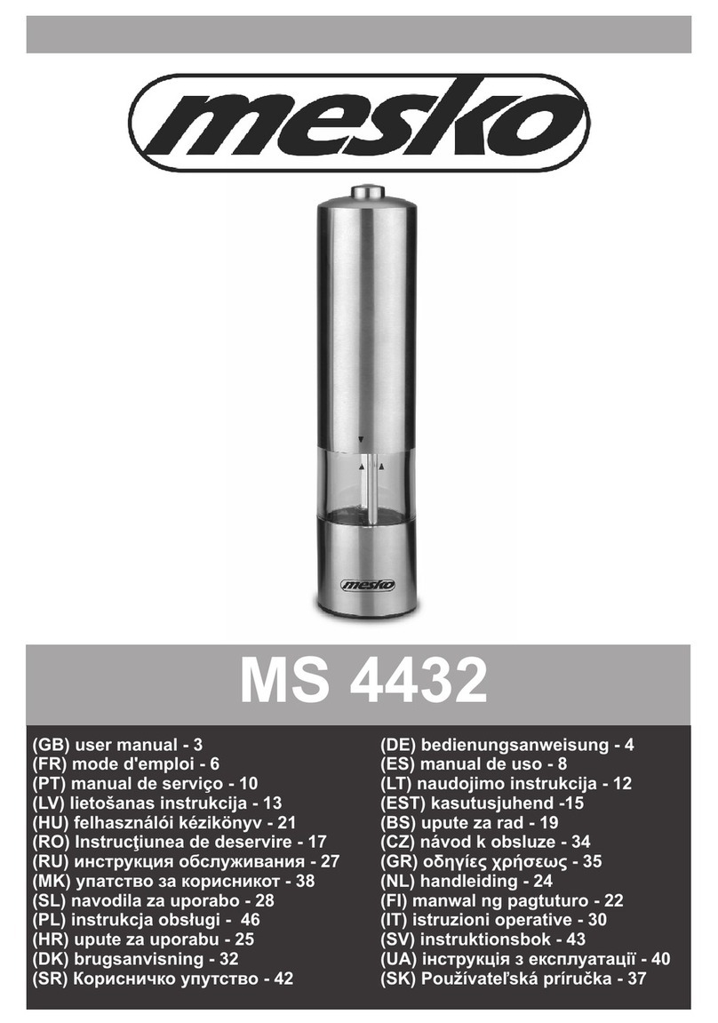 Mesko MS 4432 user manual