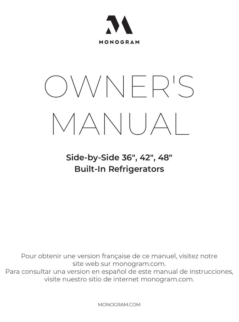 Monogram ZISB360DPII User manual Monogram ZISB360DPII User manual