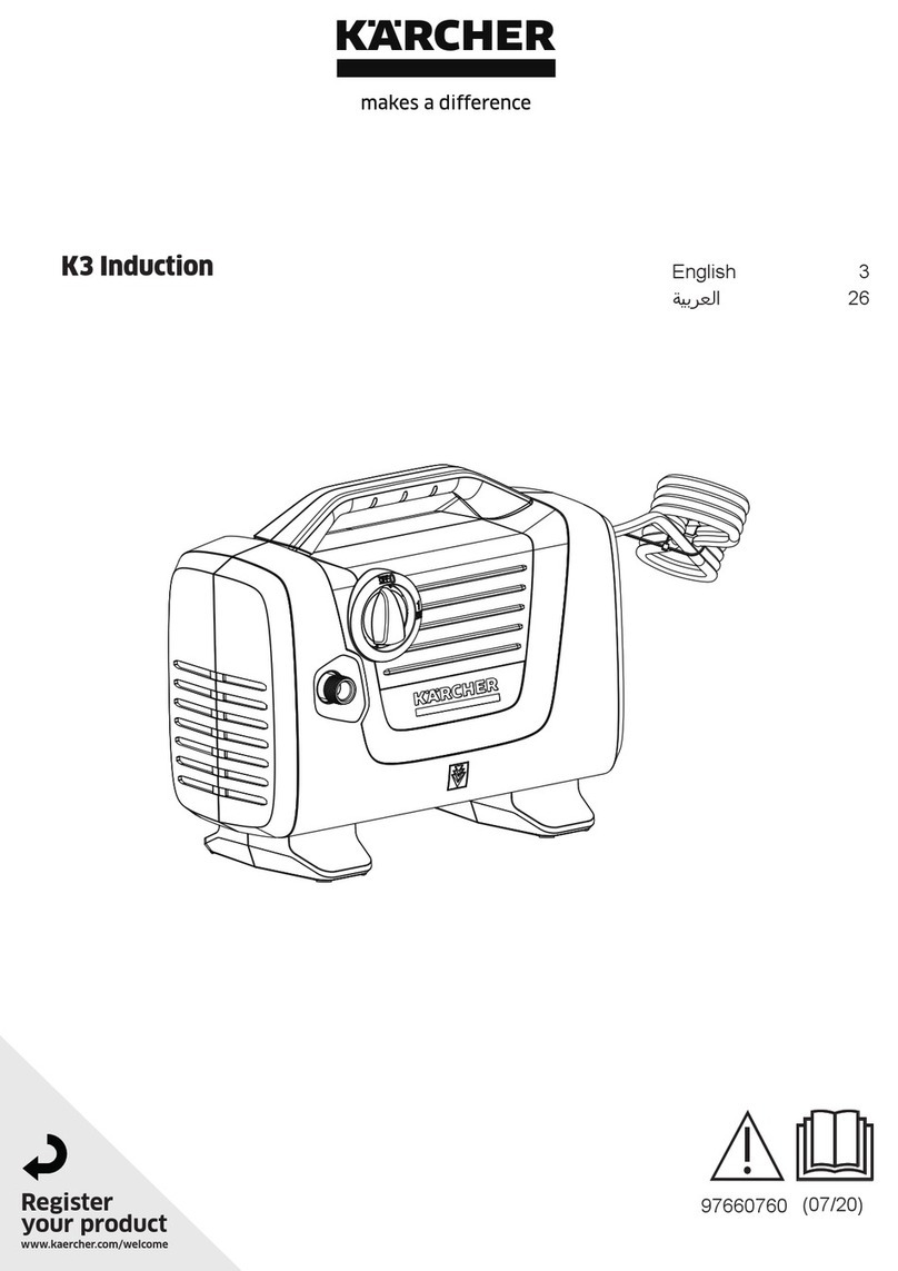 Kärcher K3 Induction instructions