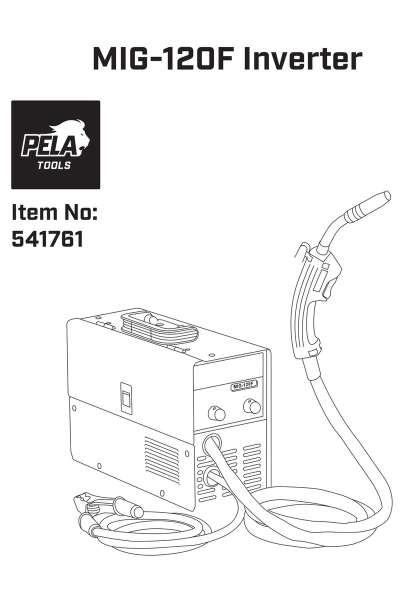 pela tools MIG-120F manual pela tools MIG-120F manual