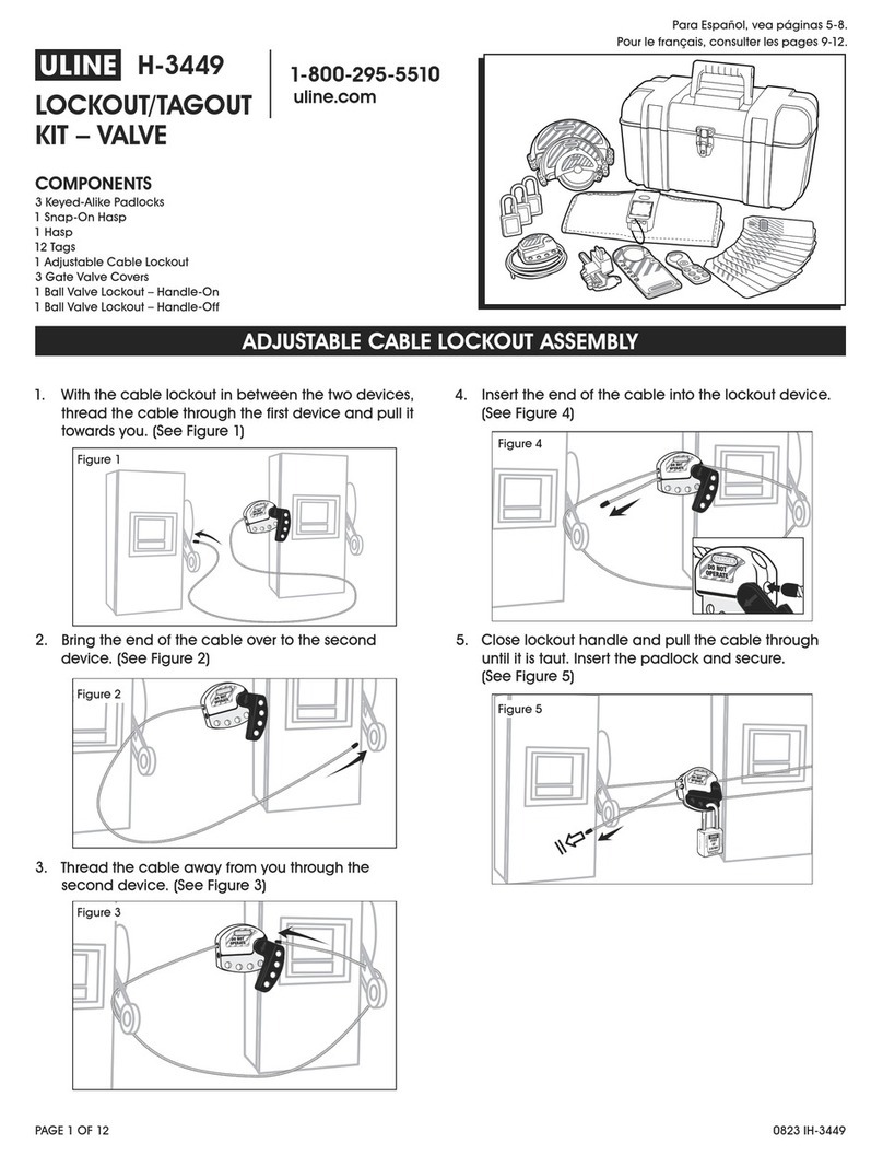U-Line H-3449 User manual