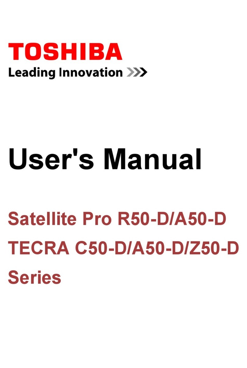 Toshiba Satellite Pro R50-D User manual Toshiba Satellite Pro R50-D User manual