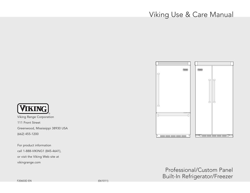 Viking F20603D User manual