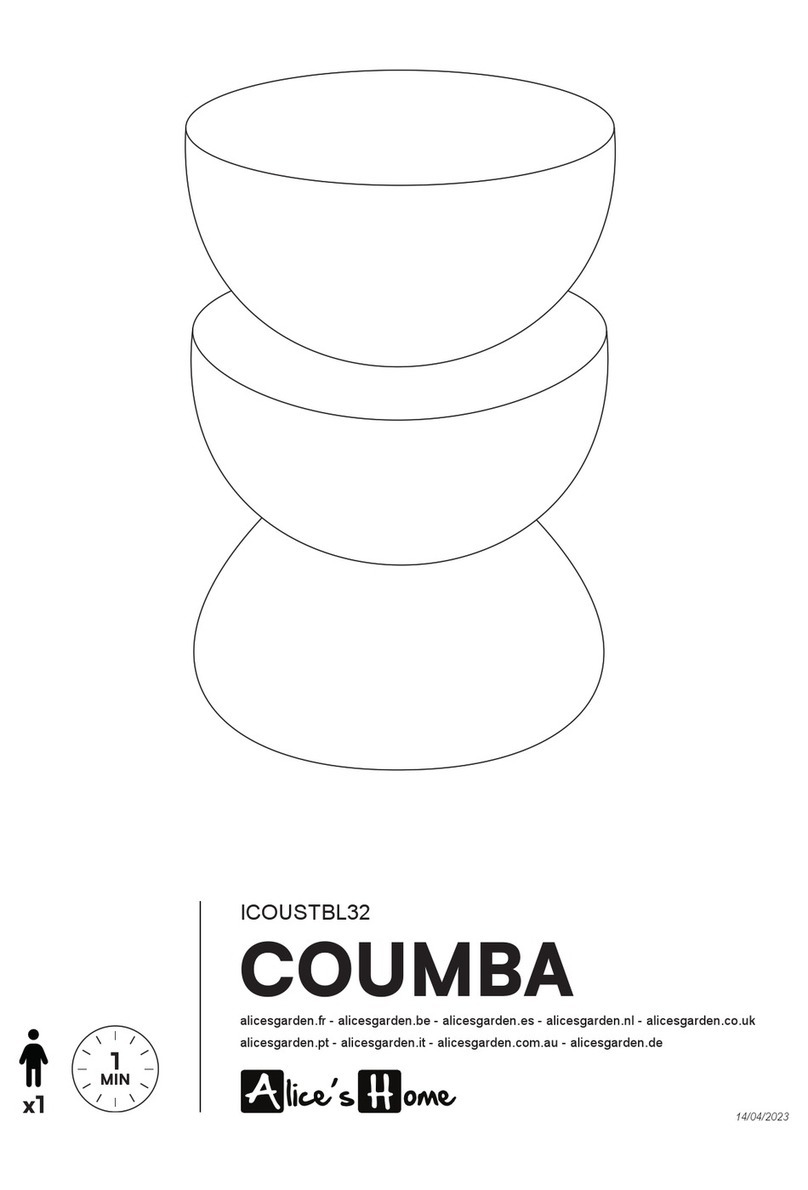Alice's Home COUMBA ICOUSTBL32 manual Alice's Home COUMBA ICOUSTBL32 manual