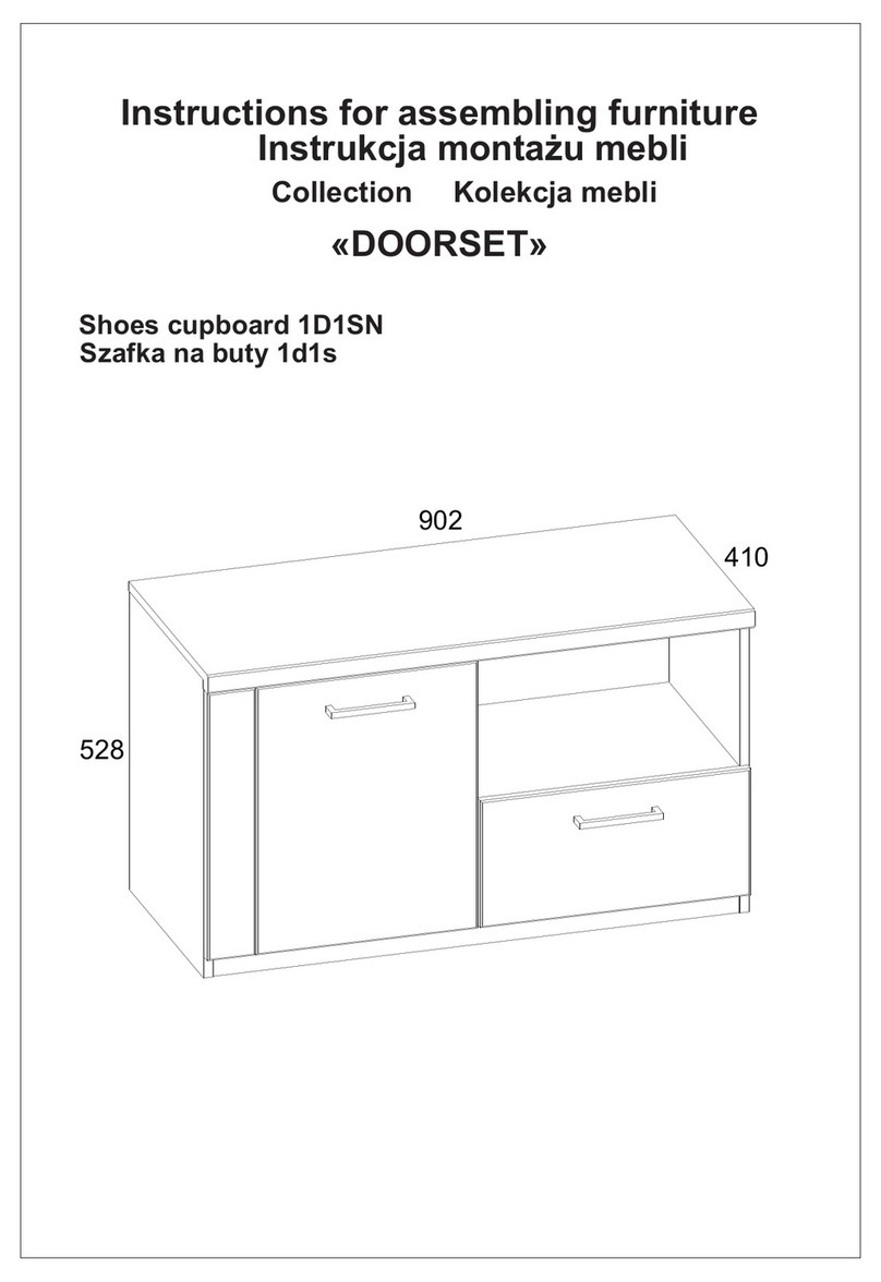J.Mebelmann DOORSET 1D1SN quick start guide J.Mebelmann DOORSET 1D1SN quick start guide