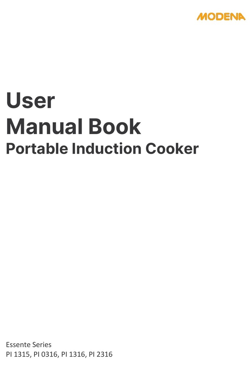 Modena PI 1315 Owner's manual