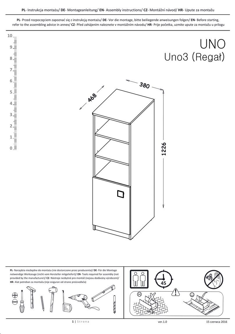 MARMEX UNO Assembly instructions