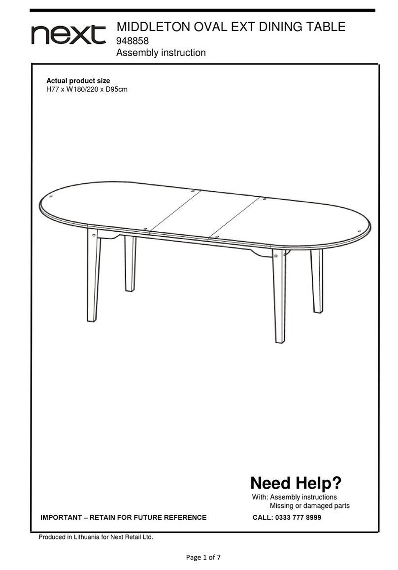 Next MIDDLETON 948858 Assembly instruction