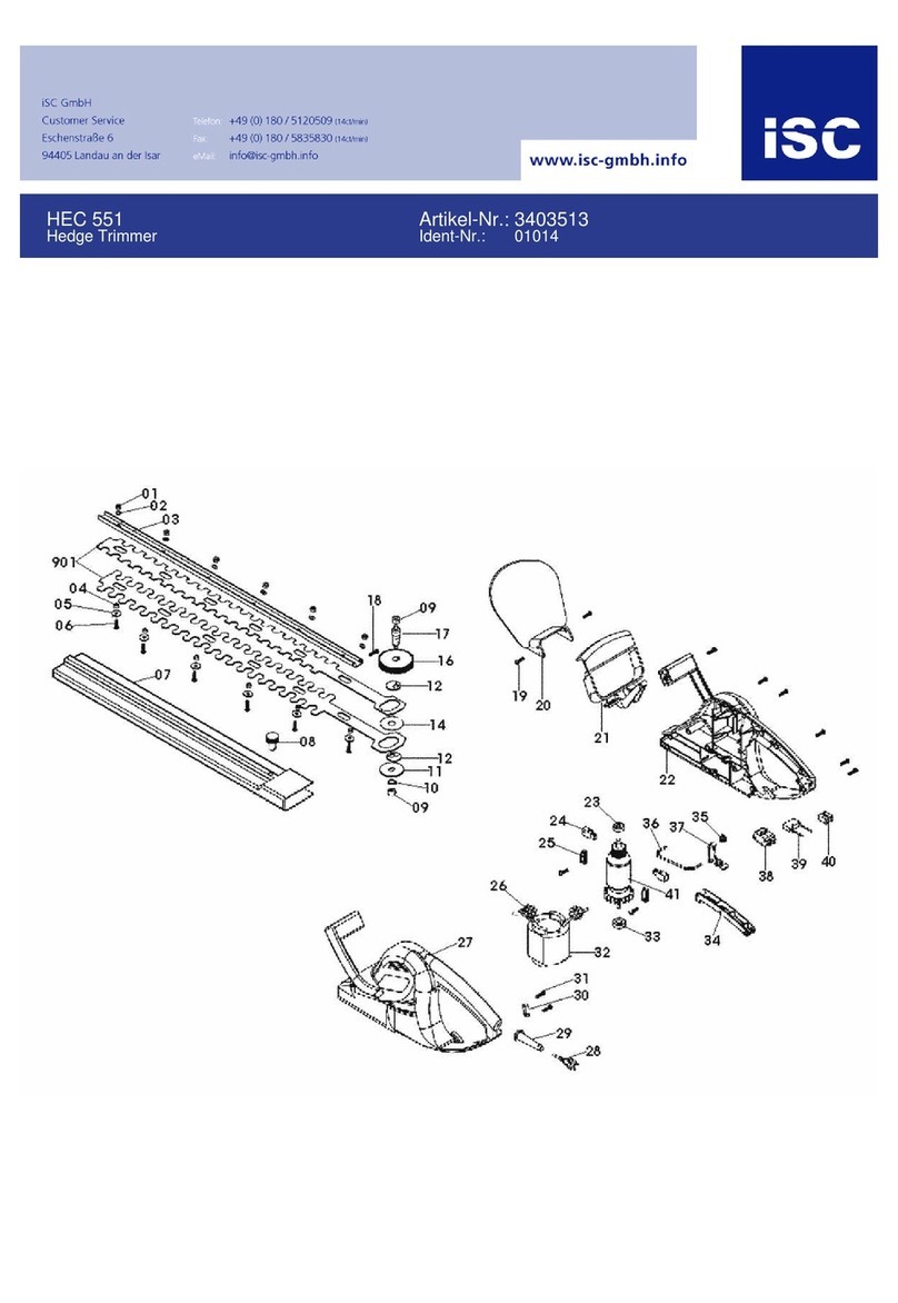 ISC HEC 551 manual