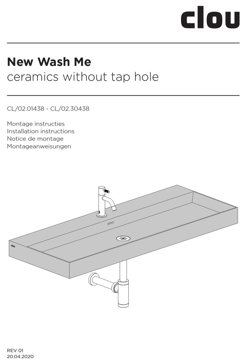 Clou New Wash Me CL/02.01438 User manual Clou New Wash Me CL/02.01438 User manual