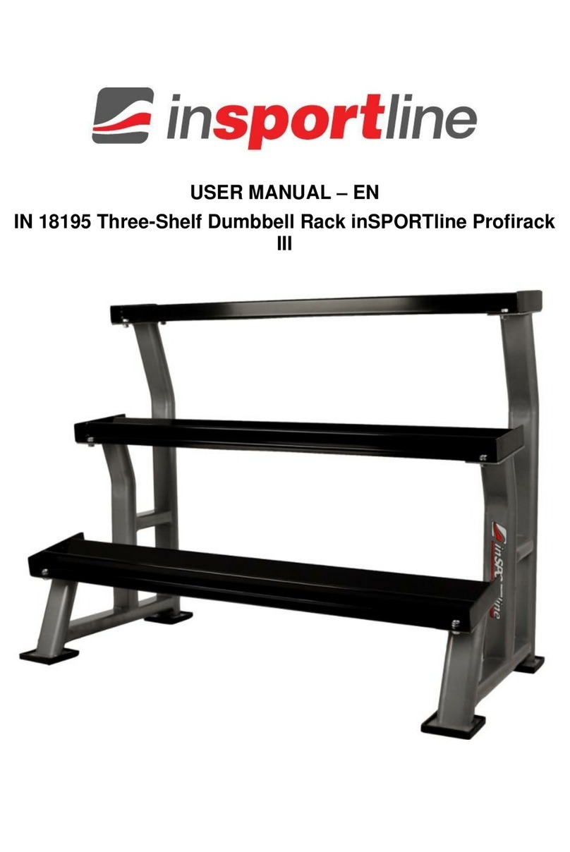 Insportline Profirack III user manual