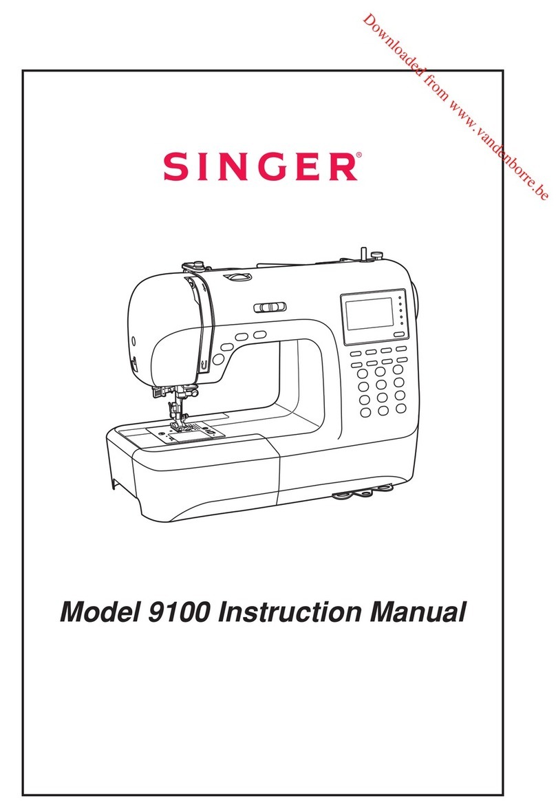 Singer F9100 User manual Singer F9100 User manual
