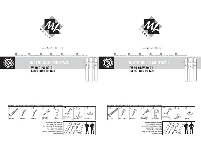 mlmeble W 50-01 User manual