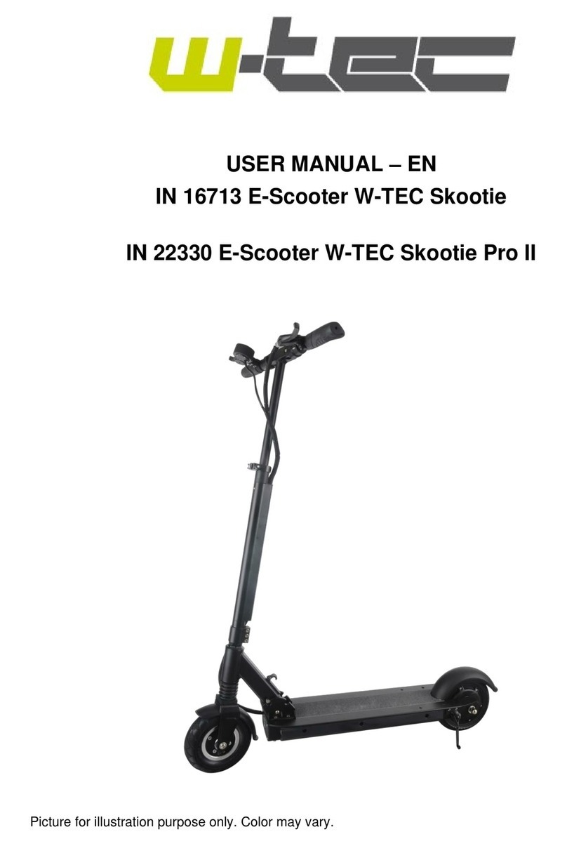 Insportline W-TEC Skootie User manual