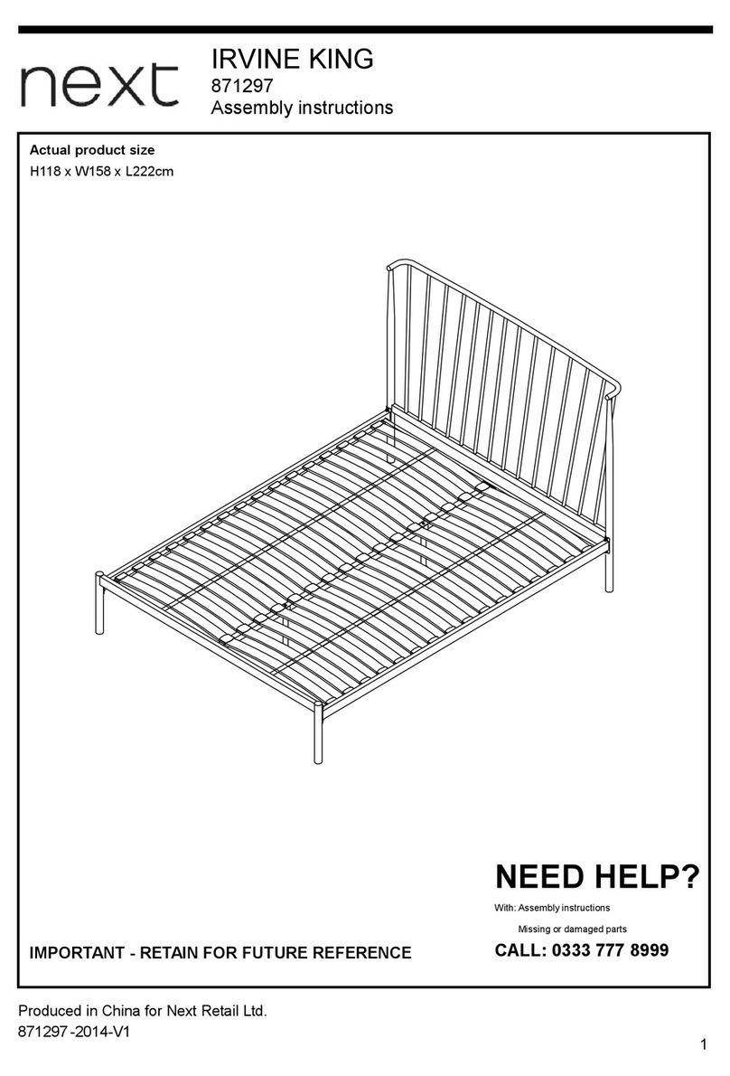 Next IRVINE KING 871297 User manual Next IRVINE KING 871297 User manual