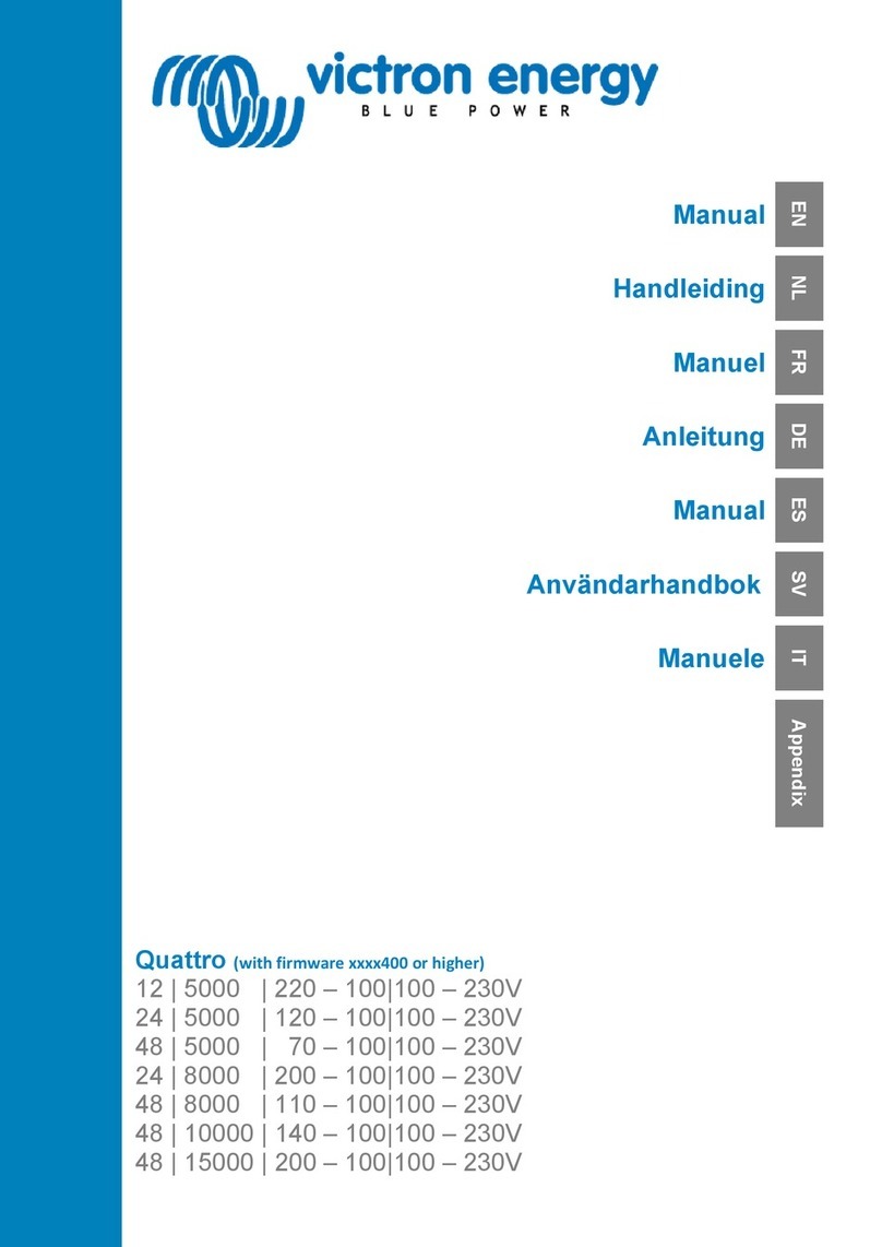 Victron energy QUA488024000 manual