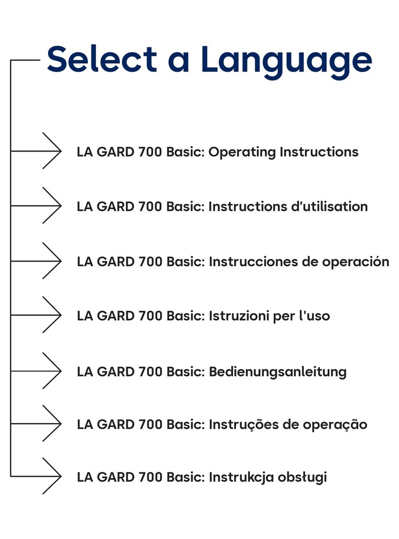 Dormakaba LA GARD 700 Series operating instructions