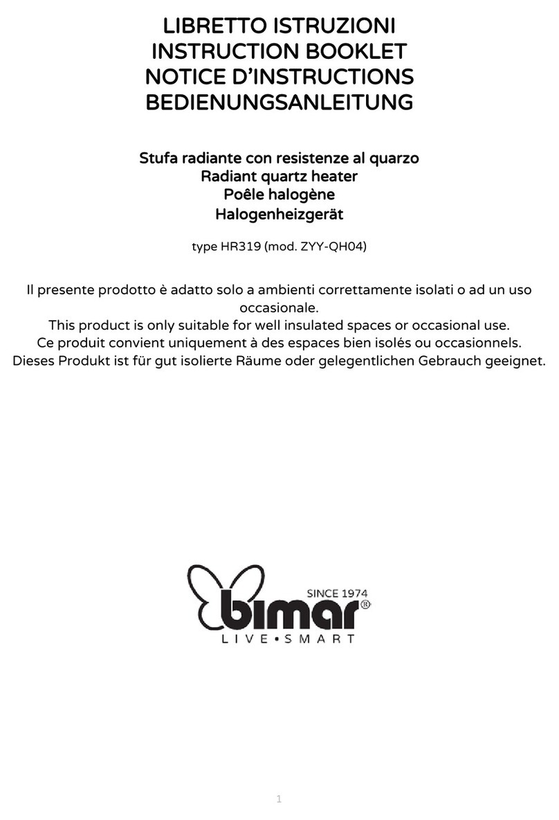 Bimar ZYY-QH04 Instruction booklet