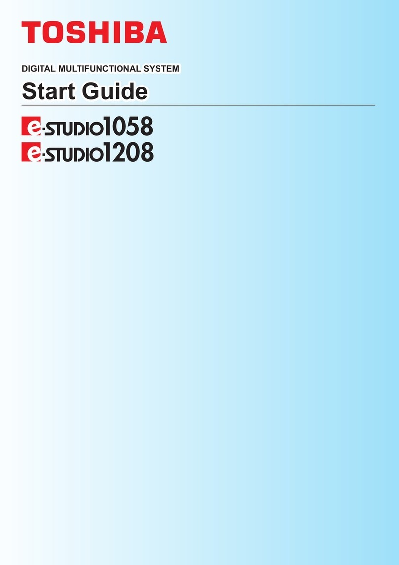Toshiba e-studio1058 Guide