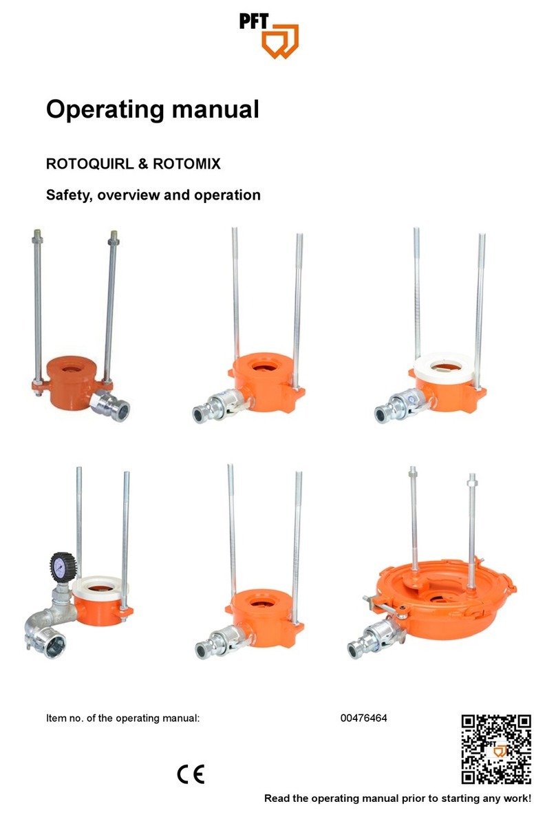 PFT ROTOQUIRL operating manual PFT ROTOQUIRL operating manual