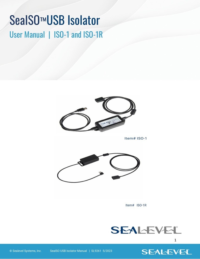 SeaLevel SeaISO ISO-1 User manual