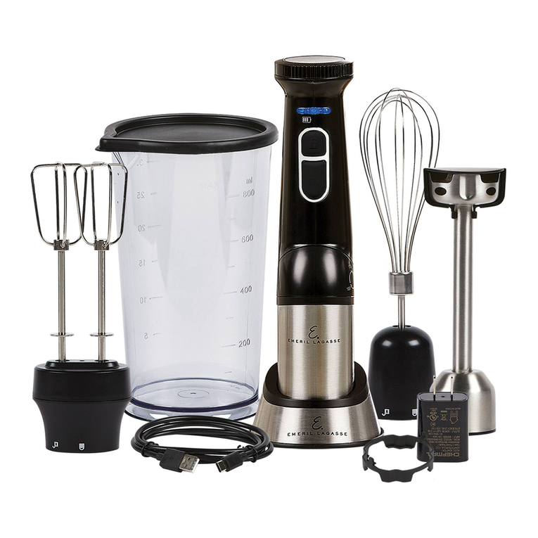 Emeril Lagasse Blender & Beyond Plus HB2248 User manual