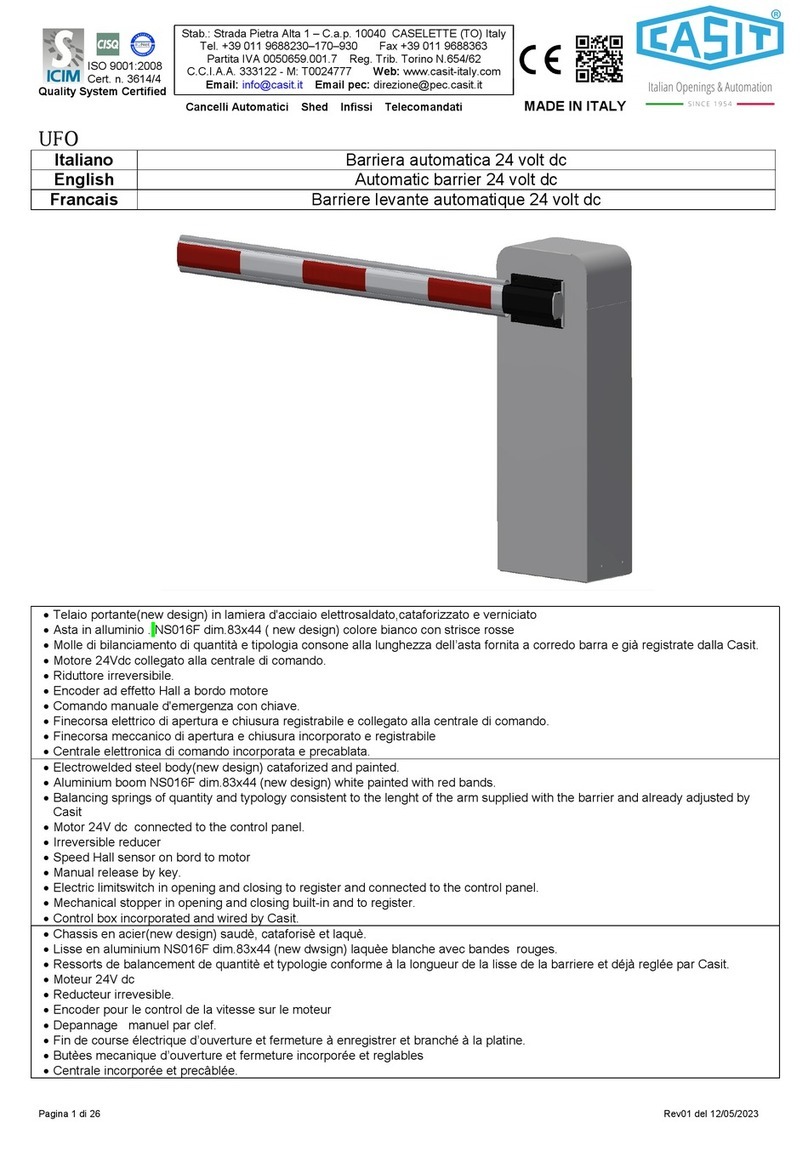 Casit UFO/00 manual