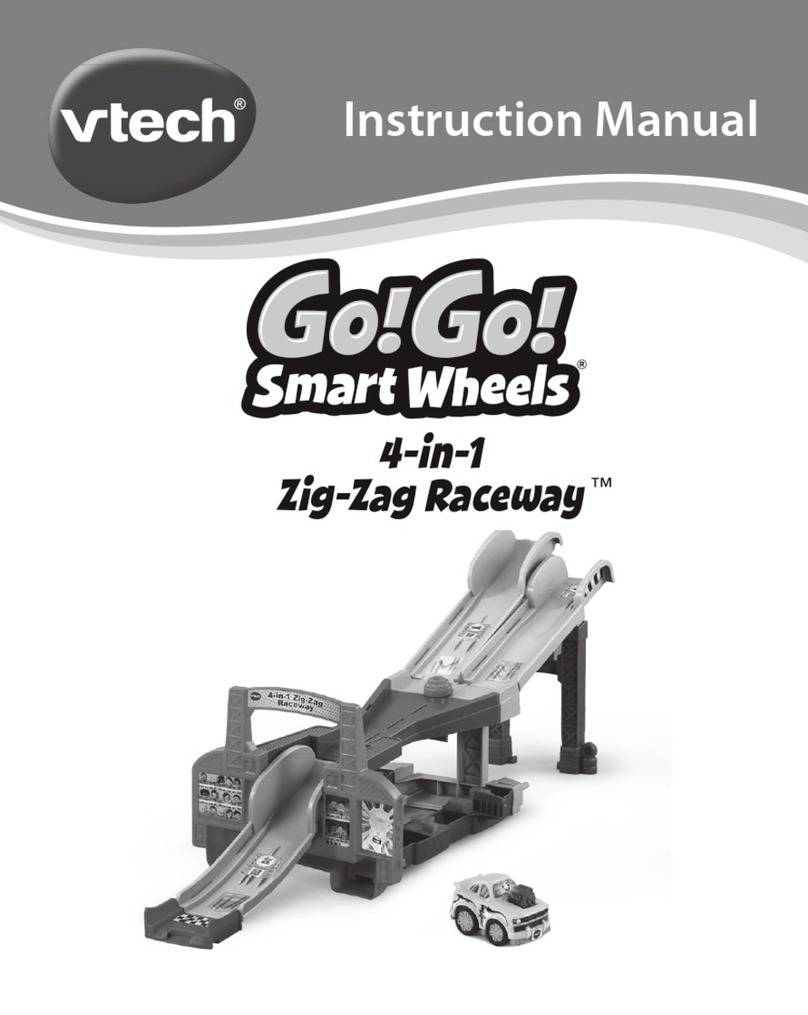 V-tech Go! Go! Smart Wheels 4-in-1 Zig-Zag Raceway User manual