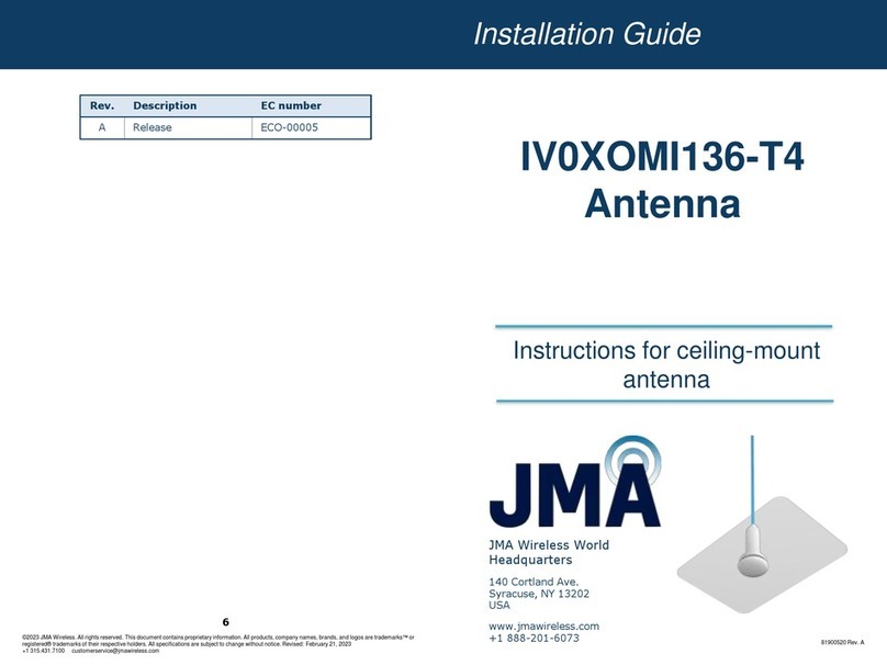 JMA IV0XOMI136-T4 installation guide