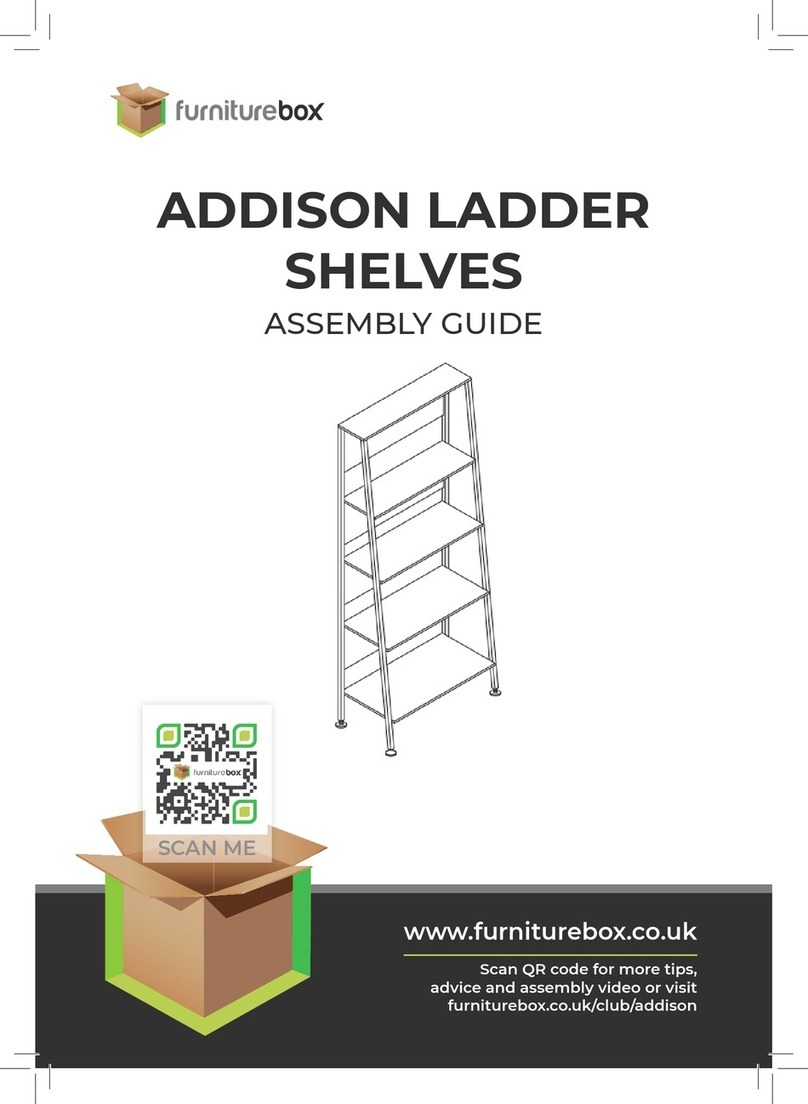 FURNITUREBOX ADDISON LADDER Assembly guide