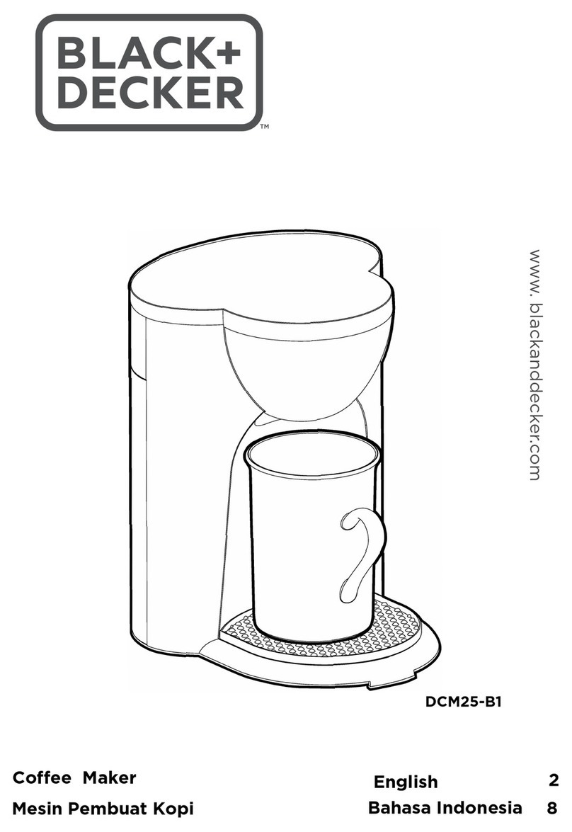 Black & Decker DCM25-B1 User manual