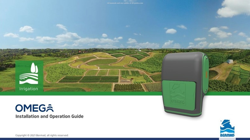 BERMAD Omega Operating instructions