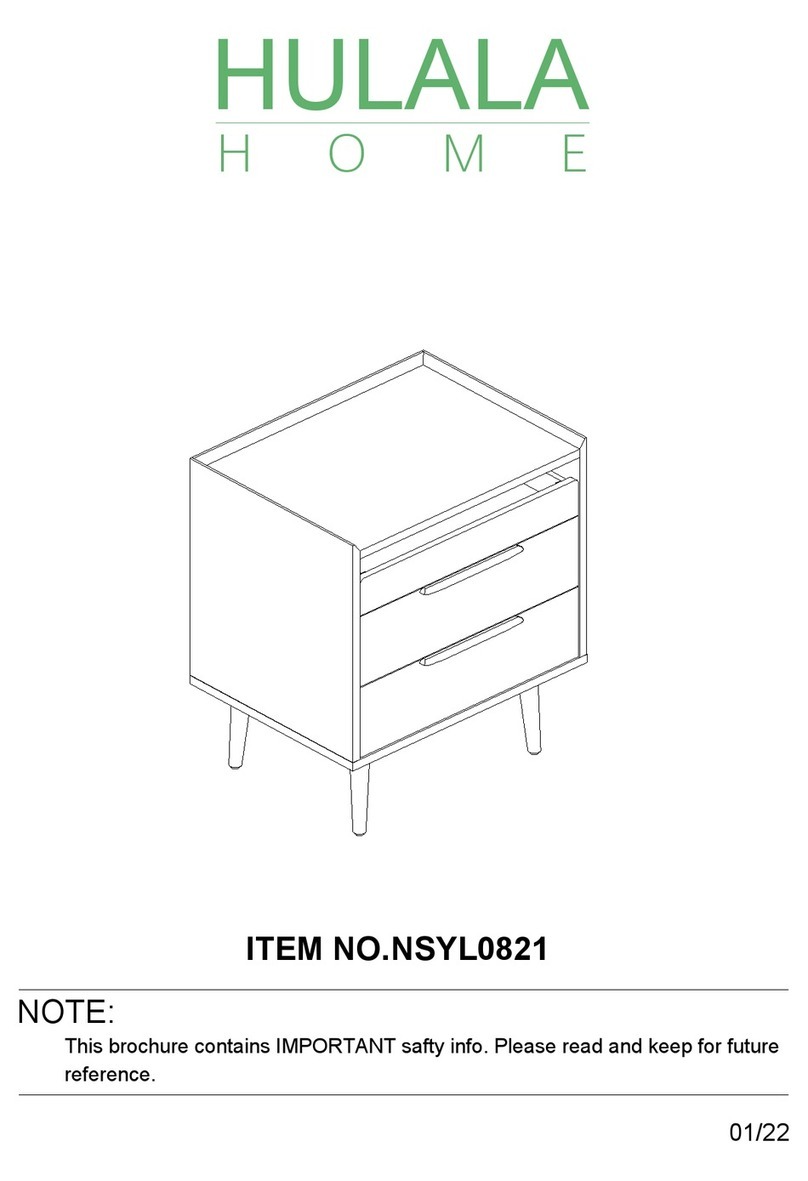 HULALA HOME NSYL0821 User manual HULALA HOME NSYL0821 User manual