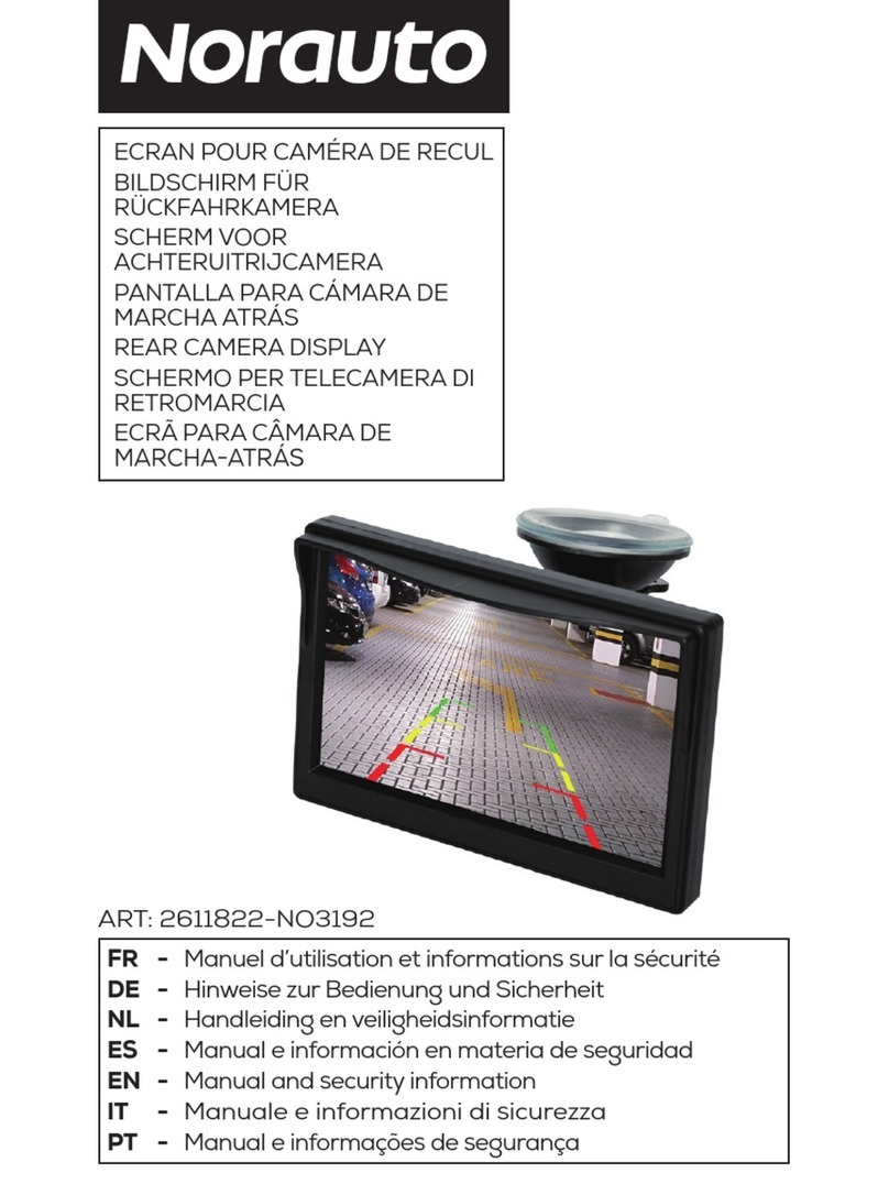 NORAUTO NO3192 Installation Manual and Security Information
