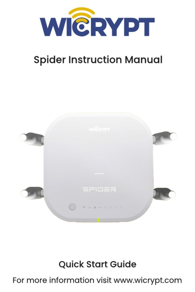 Wicrypt Spider User manual