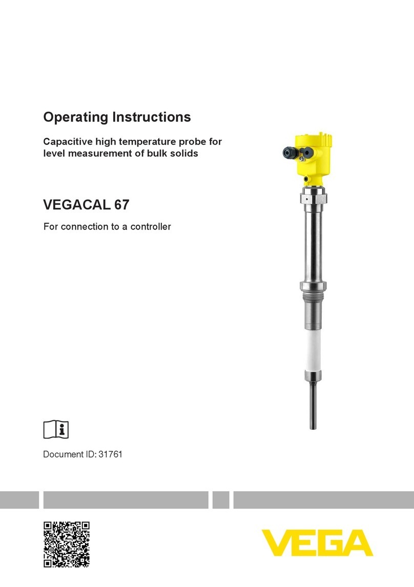 Vega VEGACAL 67 User manual