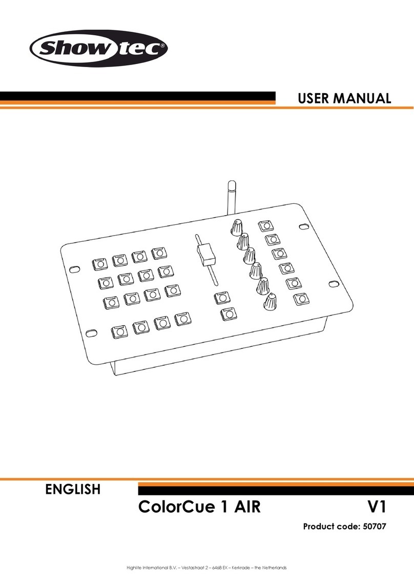 Show Tec ColorCue 1 AIR User manual