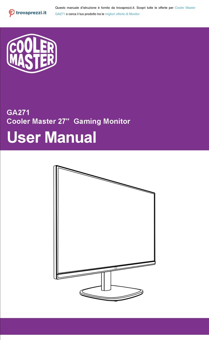 Cooler Master GA271 User manual