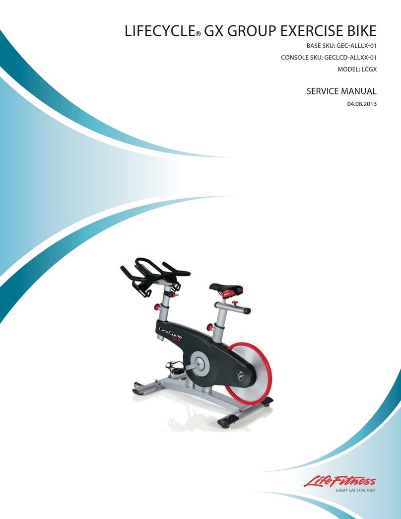 Life Fitness LifeCycle GX Service manual Life Fitness LifeCycle GX Service manual